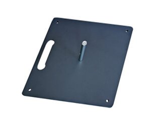 Feather flag square base