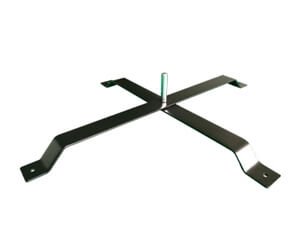 Heavy duty cross base