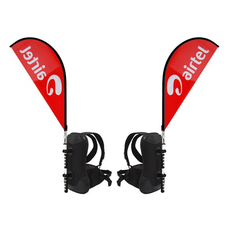 Backpack Banner Double Sided Printing